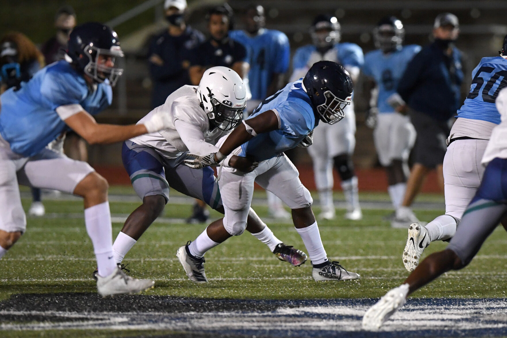 Bryan vs. Rudder scrimmage
